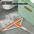 thumbnail image 6 of Floor Squeegee, Telescopic Handle, Rubber Blade, Heavy Duty, Easy Clean, Modern Design, Household Use, Bathroom Window Cleaning, Glass Tile, Decking, Shower Cleaning Tool TOPLIU, 6 of 8