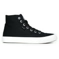 thumbnail image 2 of J. Adams High Top Lace Up Embellished Sneaker - Casual Walking Metallic Star Shoe - Kl, 2 of 4