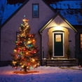 thumbnail image 3 of Zizin 98ft 300 LED Star Christmas Lights 8 Modes for Outdoor Indoor Xmas Party Multicolor String Lights, 3 of 7