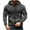 Dark Gray, variant on Fmbrln Mens Full Zip Up Cargo Hoodies Casual Long Sleeve Solid Hooded Sweatshirts Fall Winter Trendy Athletic Coat with Pockets Wine 3XL