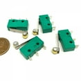thumbnail image 3 of 5x Roller Limit Switch Lever Hinge Micro SPDT AC 125V/250V DC 12V Small Green, 3 of 9
