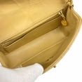 thumbnail image 4 of Pre-Owned Chanel Mademoiselle Chain Shoulder Bag, Lambskin, Beige, Women's, 4 of 12