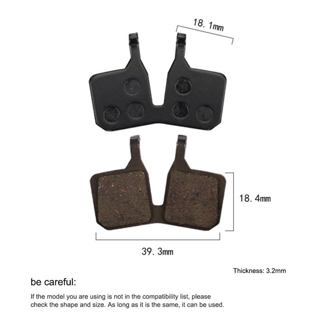 Ciclismo BIKEINPRO Pastillas de freno de disco de bicicleta Pastillas de freno de bicicleta ligeras para Magura MT5 MT7 Ehuebsd Para estrenar