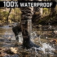 thumbnail image 3 of GIEESHIELD Rubber Boots for Men And Women,Waterproof Insulated Hunting & Work Boots with Steel Shank, Durable Anti-Slip Outdoor Boots for Farming, Gardening, Fishing, Mud Working(Black, Next G2 Camo), 3 of 7