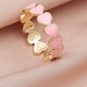 thumbnail image 1 of Y Anillo Ajustable Abertura De Moda En Forma De Corazón Para Mujeres Anillo Redondo Joyería Para Niñas Anillos, 1 of 4