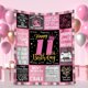 thumbnail image 2 of LHSHID Teenage Girls 11th Birthday Gifts Throw Blanket Happy 11th Birthday Decorations Blanket for Girls Birthday Gifts for 11 Year Old Girl Daughter Bestie Sister 60"x80", 2 of 7