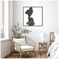 thumbnail image 3 of Amanti Art Swash I Framed Canvas Wall Art Print, 3 of 8