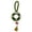 Green, variant on Christmas Door Handle Hanging Ornament, Festive Xmas Door Knob Hanger, Seasonal Wreath‑Style Decor for Front Door & Home Entryway, Rustic Farmhouse Christmas Tree Decorations 1Pc,Orange