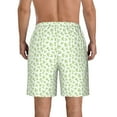 thumbnail image 3 of KLL Bamboo 1 Men's Casual Summer Beach Shorts Hawaiian Shorts with Pockets-XX-Large, 3 of 5