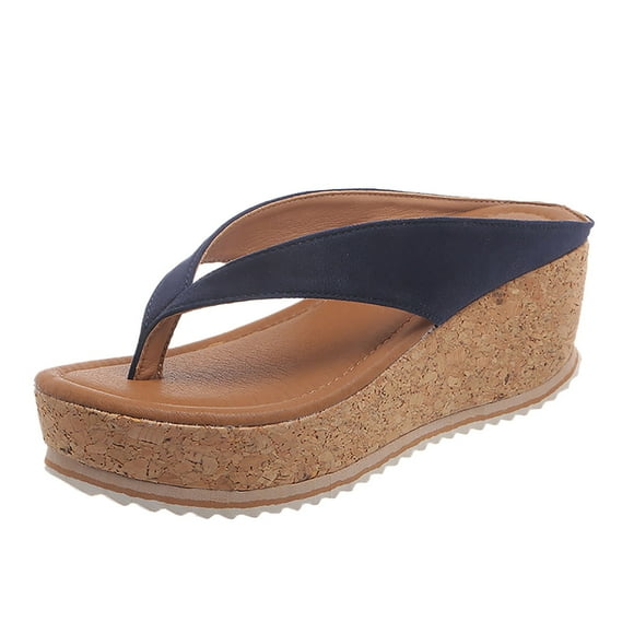 OJinShaWanO Dearfoam Slippers Women Indoor Outdoor Booties Women's Summer Fashion Print Flip Flops Casual Outdoor Solid Color Slippers