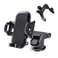 thumbnail image 1 of 3in1 Car Phone Holder, Car Phone Holder Air Vent Windshield Dashboard By Suction Cup Compatible With Smartphone Iphone 6 7 8 X Xr Xs 11 Pro Max Samsun, 1 of 4