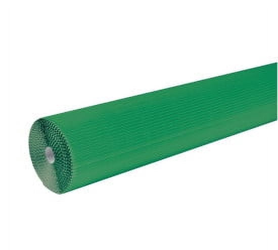 Corobuff Corrugated Paper Roll, 48-inch x 25-foot, Emerald Green