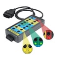 thumbnail image 1 of Detector de protocolo OBDII OBD2 Breakout Box KAISAL con cable, 1 of 9