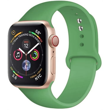 YuiYuKa Silicone Strap Sport Band Compatible with Apple Watch Bands 41mm 49mm 45mm 40mm 44mm 38mm 42mm,Soft Belt Smartwatch Wrist Sport Band for iwatch Series 9 3 4 5 6 SE 7 8 - Mint
