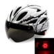 thumbnail image 1 of Casco de bicicleta Ciclismo portátil Ciclismo Saft Cascos para hombres Mujeres (Blanco Negro), 1 of 8