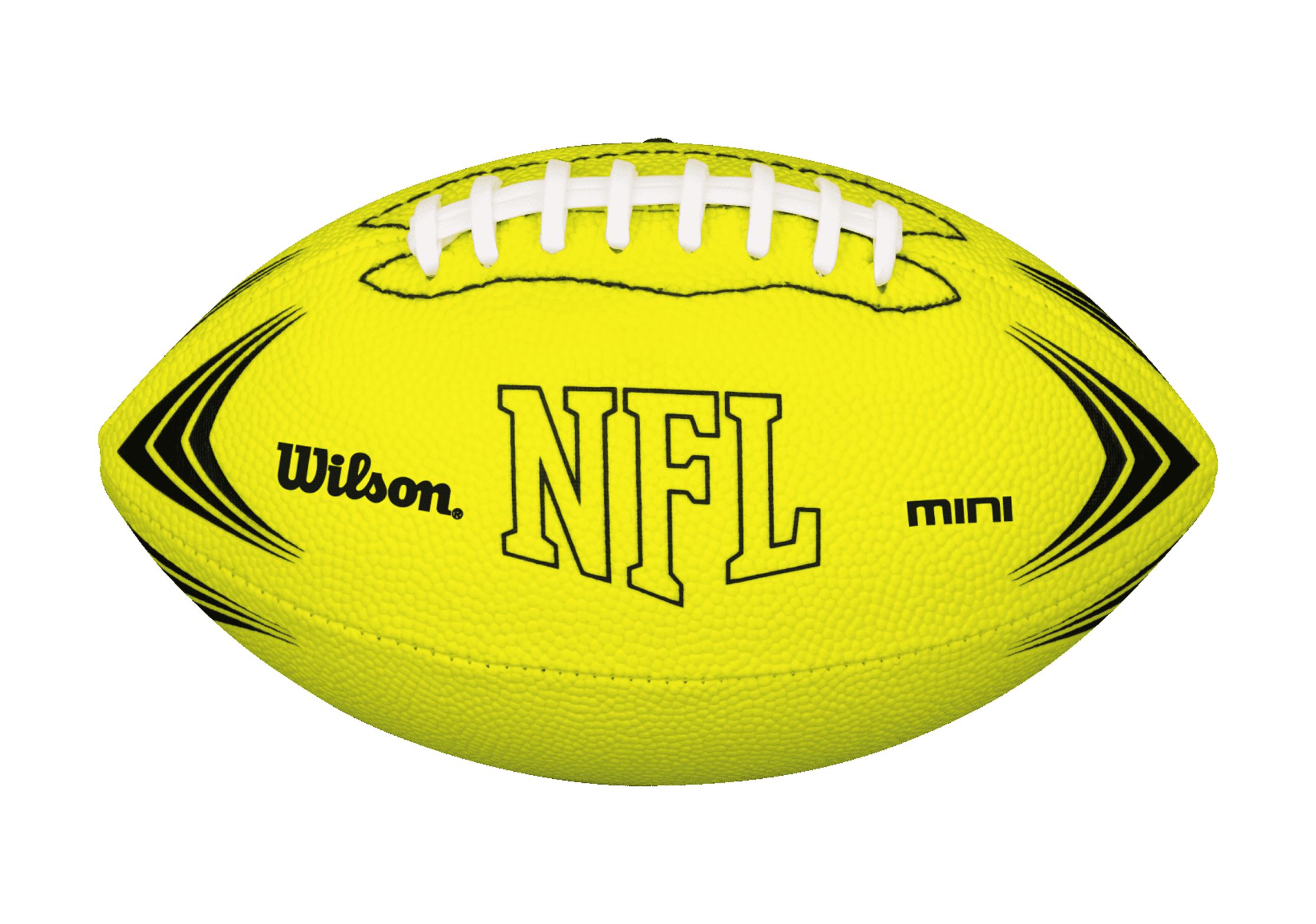 Wilson Sporting Goods NFL Mini Rubber Youth Football, Yellow - image 2 of 4