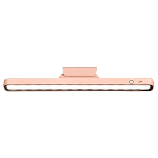 Lámpara de escritorio magnética Stentless Atmosphere Lámparas de mesa 2000mAh para armario (rosa)