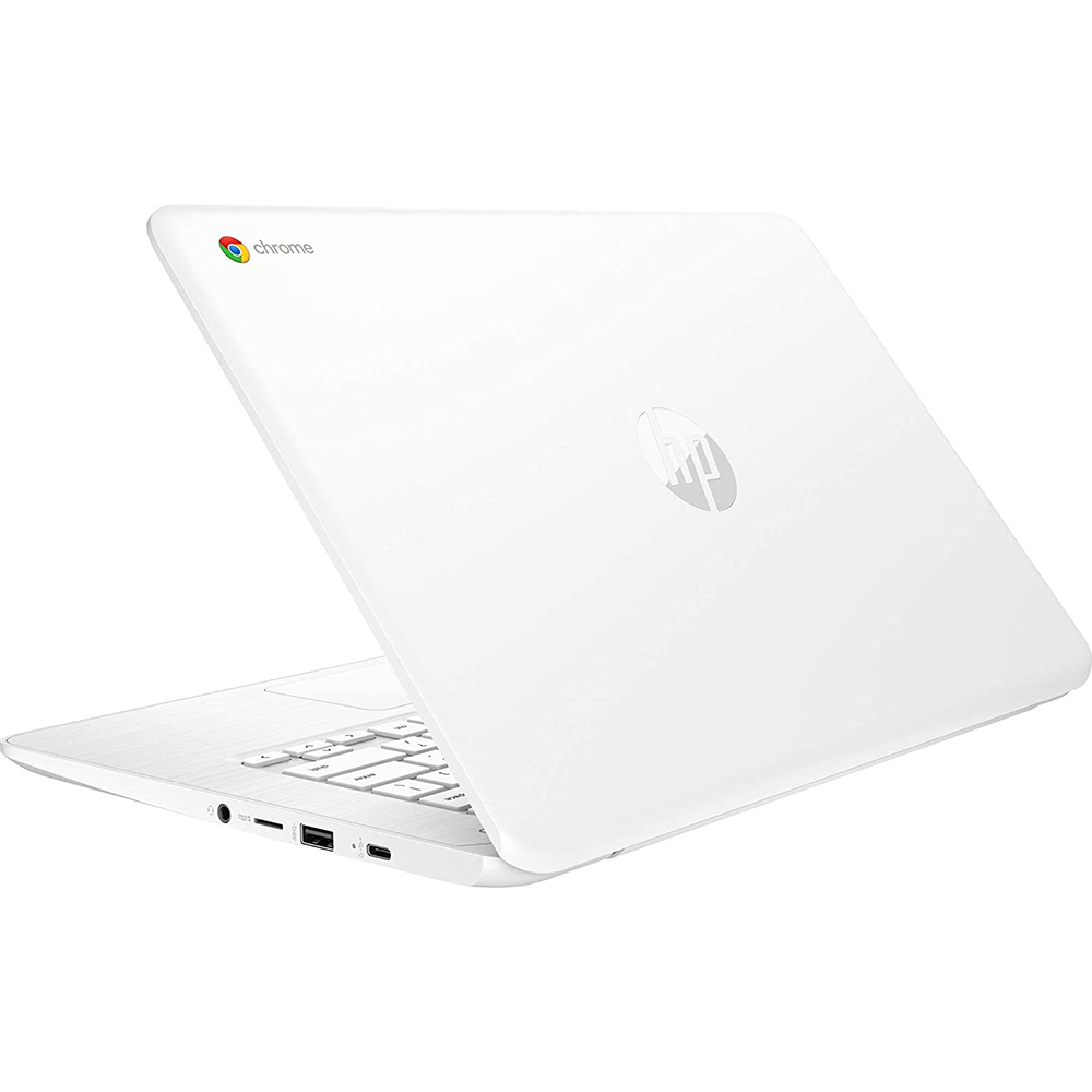 HP 14 14" Chromebook Intel Celeron N3350 4GB RAM 32GB eMMC Snow White - image 4 of 4