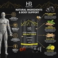 thumbnail image 3 of Herbal Bee Pure Himalayan Shilajit Gummies with Ashwagandha, Natural Energy Supplement, 60 Count, 3 of 7