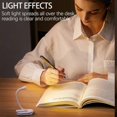 thumbnail image 2 of Reading Light, LED Reading Light Clip Lamp, USB Rechargeable Clip Reading Lamp, 360 Adjustable, Stepless Dimming & 3 Protection Modes, for Reading in, 2 of 5