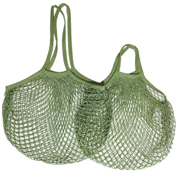 Bolsa de malla para uso diario en Europa y América, bolsa de malla de algodón para compras, bolsa de malla portátil para compras en el mercado, bolsa colgante para frutas y verduras