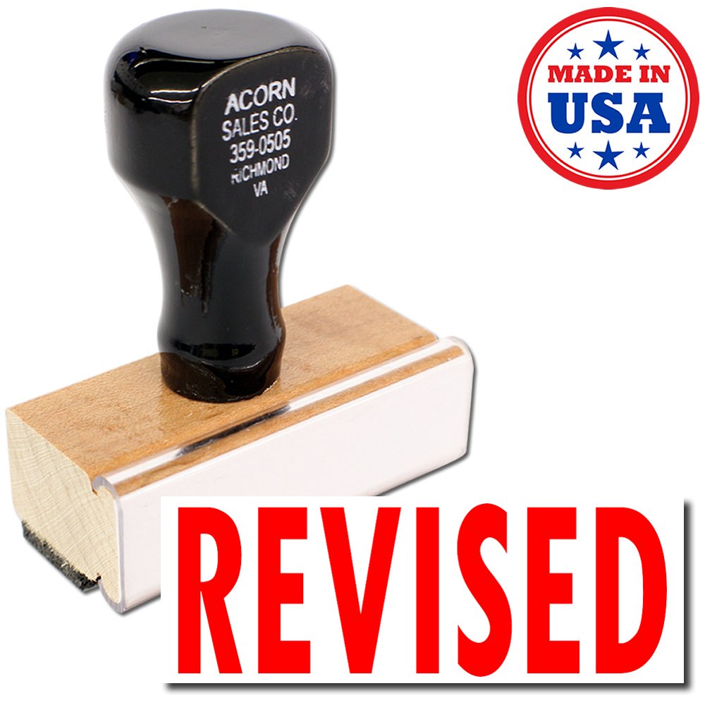 Revised Rubber Stamp
