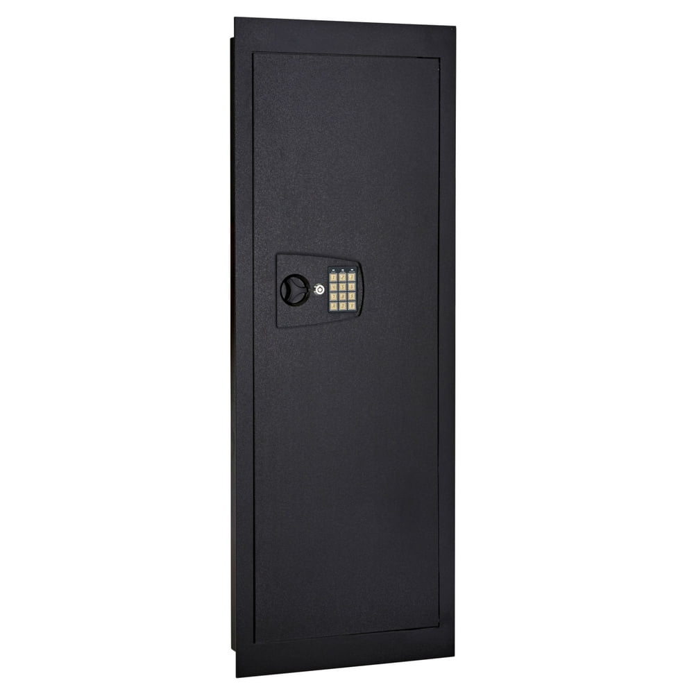 Snapsafe In Wall Long Gun Shotgun Safe, Digital Keypad, Measures 44”x 4