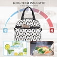 thumbnail image 4 of Disketp Lovely Penguin Lonchera Térmica para Mujer y Hombre, Bolsa de Almuerzo Reutilizable e Impermeable para Trabajo, Viajes y Picnic, 4 of 7