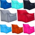 thumbnail image 2 of Sillón inflable para acampada, silla de aire para playa, tumbona plegable para piscina de verano, 2 of 4
