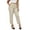 *Khaki, variant on VBVC Women's Wrinkle Suitable Straight Leg Cropped Pants, High Waist Ankle Length Trousers For Women, Ladies' Stretchy Work Office Pants with Pockets,Khaki,S-3XL
