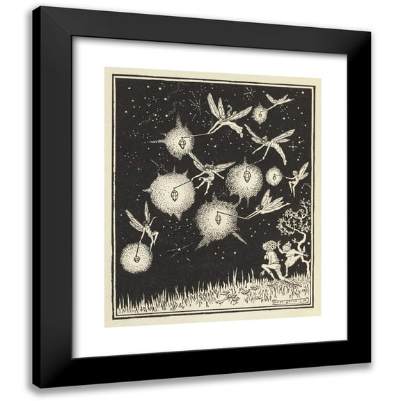 Lois Mailou Jones 12x14 Black Modern Framed Museum Art Print Titled - The Picture-Poetry Book Pl36 (1935)