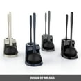 thumbnail image 3 of MR. SIGA Toilet Plunger and Bowl Brush Combo for Bathroom Cleaning, Gray, 1 Set, 3 of 9