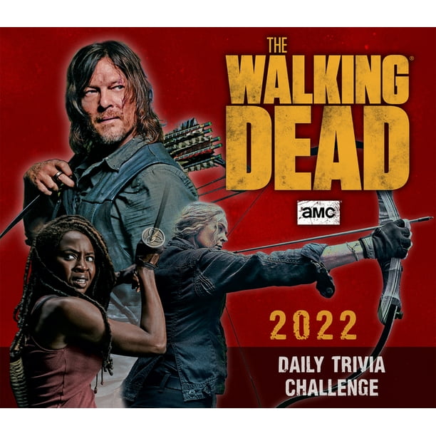 Amc The Walking Dead R 2022 Boxed Daily Calendar Other Walmart Com