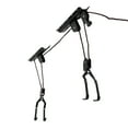 thumbnail image 6 of Vintoro 60kg/132lbs Bicycle Bike Lift Hoist, Ceiling Storage Hanger, Pulley Rack Garage with Hooks, 6 of 19