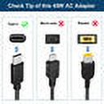 thumbnail image 5 of 45W USB-C Type C Power Adapter Charger For HP Chromebook 934739-850 L43407-001, 5 of 11
