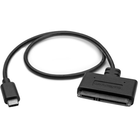 UPC: 0065030863032 | StarTech.com USB C to SATA Adapter – External Hard Drive Connector for 2.5 SATA Drives – SATA SSD / HDD to USB C Cable