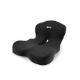 thumbnail image 1 of Cojin De Asiento Soporte Lumbar Respaldo Sillas Auto Oficina Belug Negro, 1 of 5
