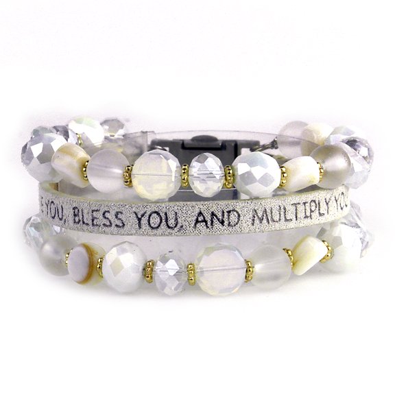 Good Works Deuteronomy 7:13 Bible Verse Bracelet