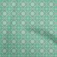 thumbnail image 1 of oneOone Velvet Sea Green Fabric Mosaic Sewing Fabric By The Yard Printed Diy Clothing Sewing Supplies 58 Inch Wide, 1 of 1