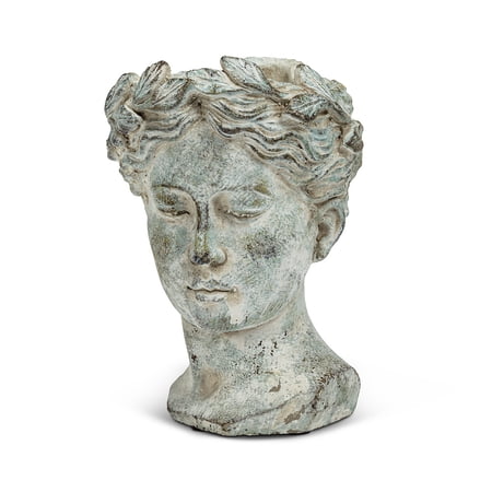 Set of 6 Small Woman Head Planter