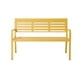 thumbnail image 2 of Banca para exterior Torino Estilo Industrial Color Amarillo GAIA Torino, 2 of 6