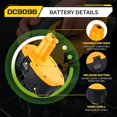 thumbnail image 6 of 18V 5.5Ah DC9096 Ni-Mh Replacement for 18V Compatible with DC9098 DC9099 DW9095 DW9096 DW9098 Cordless Power Tools 2 Packs, 6 of 8