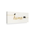 thumbnail image 2 of Trademark Fine Art 'Birds on Words 2 Gold' Canvas Art by Pela, 2 of 3