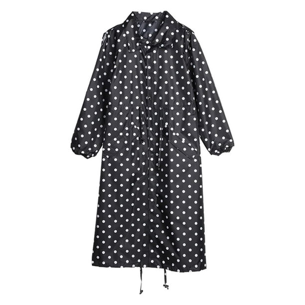 lluvia para mujer lluvia impermeable de , Lluvia de senderismo reutilizable ligera Puntos L Zulema impermeables con capucha para mujer