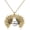 A- Gold, variant on Sterling Silver Sunflower Locket Necklace You Are My Sunshine Engraved Pendant Necklaces Anniversary Jewelry for Her