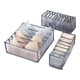 thumbnail image 5 of Bolsa de almacenamiento para ropa interior, calcetines, sujetadores, organizador, múltiples compartimentos, malla transparente y transpirable, para armario., 5 of 8