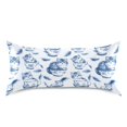 thumbnail image 3 of Haosy Satin Pillowcase for Hair and Skin Standard Cooling Silk Pillow Case with Envelope Closure Blue Cat in Cup 20"x30", 3 of 9