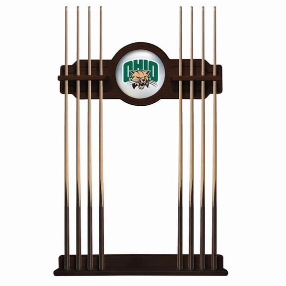 Ohio Bobcats Eight Stick Pool Cue Rack - English Tudor