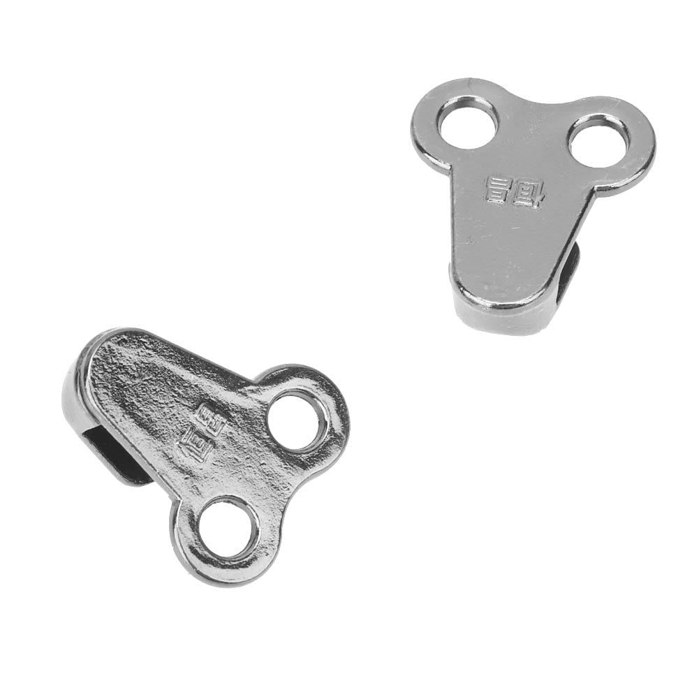 LYUMO Hooks Lace Fittings with Rivet, Hook Rivet,20Set Alloy Boot Lace