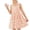 Pink, variant on YUSIM Toddler Girls Floral Dresses- Casual Cute Sleeveless Flowy Summer Shirt Dress Pink Size 2-6 T